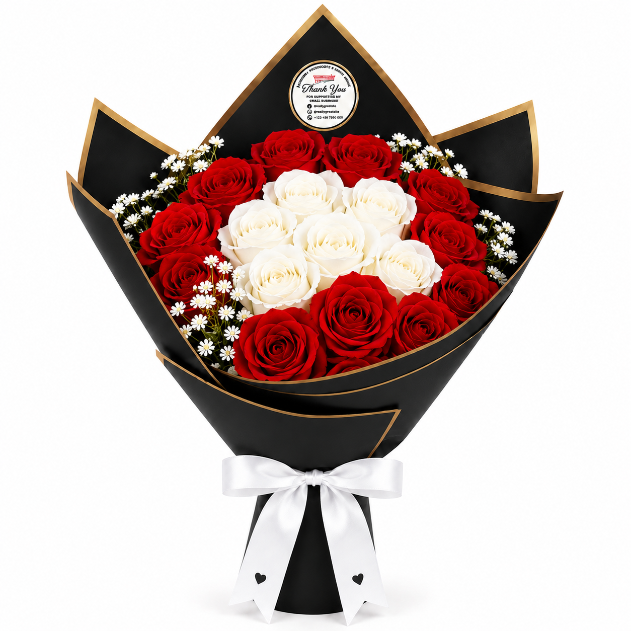 Artificial Flower bouquets different sizes, colors and wraps for all occasions.